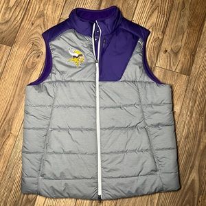 Nike On Field NFL Minnesota Viking Puffer Vest XL